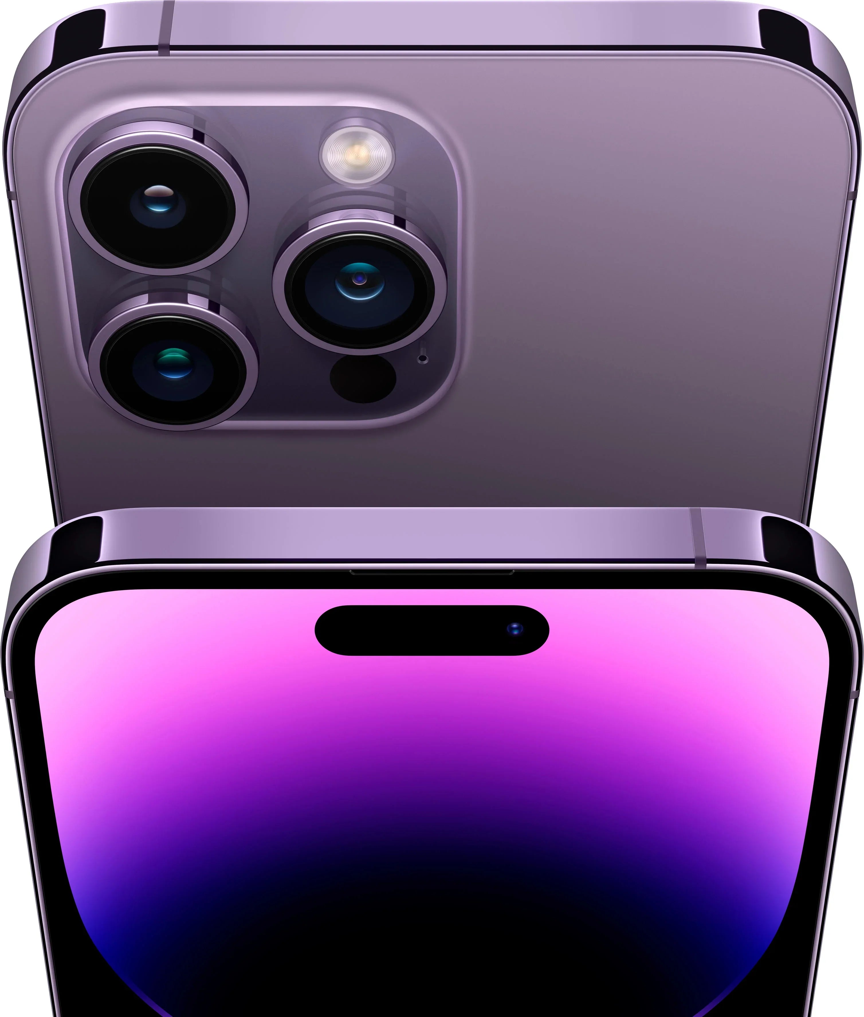 Pre-Owned  iPhone 14 Pro Max 256GB Deep Purple (AT&T) MQ8W3LL/A (Refurbished: Good)