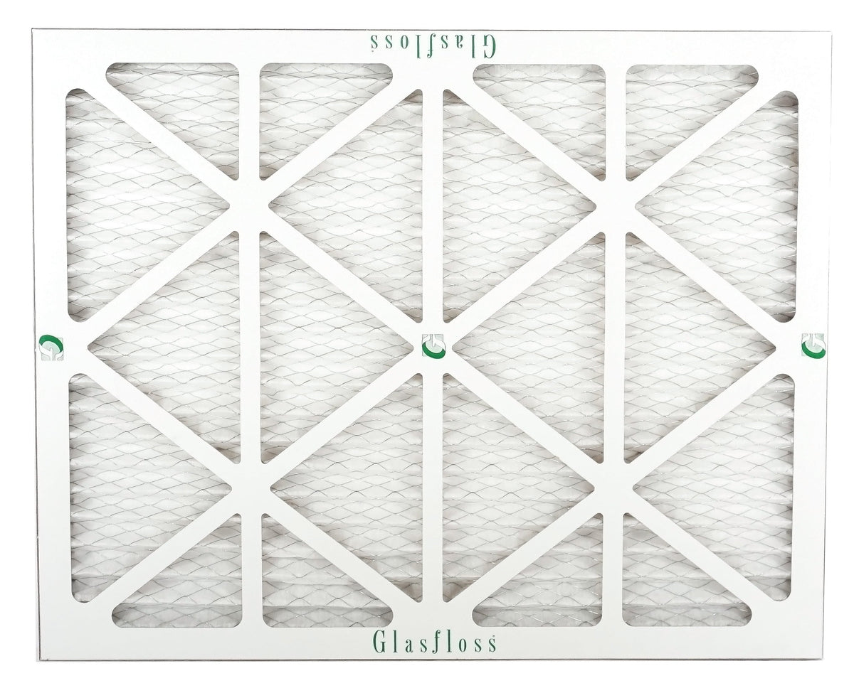 Glasfloss Air Filter 16x18x2 - 2" MERV 10 - (Pack of 6) - Pleated AC or HVAC Air Filter - Furnace Air Filter - Home or Office - Made In The USA.