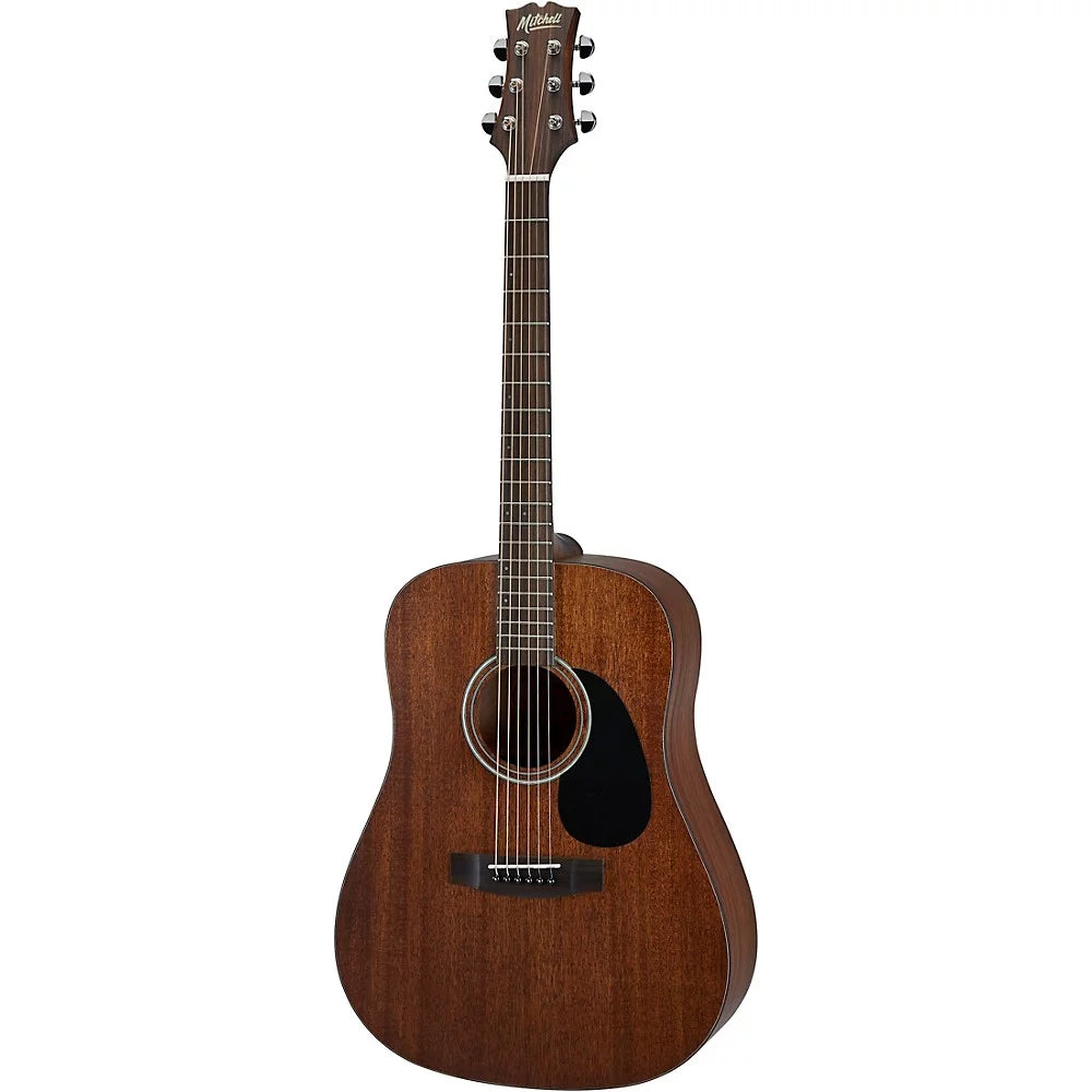 Mitchell T331 Solid Top Mahogany Dreadnought Acoustic Guitar