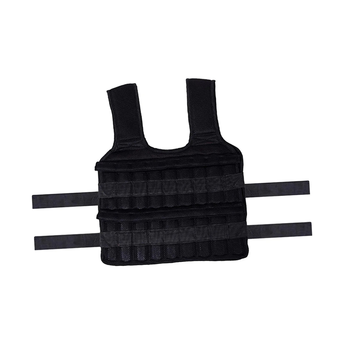 Tnarru Loading Vest Boxing Waistcoat Slim Design Fitness Strength Training Exercise 18 Pockets Empty Clothing Sand Gym Weighted Vest
