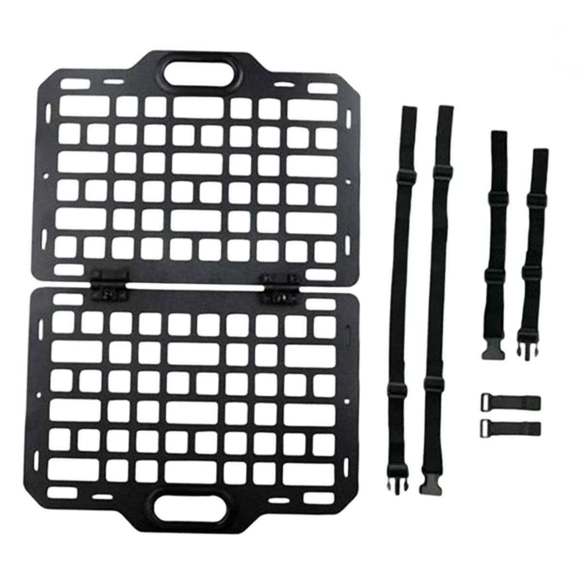 BAOSITY Auto Seat Back Organizer Modular Storage Molle Panel Car Seatback Hanging PLatitudee Auto Seat Panel for Automotive Truck Parts