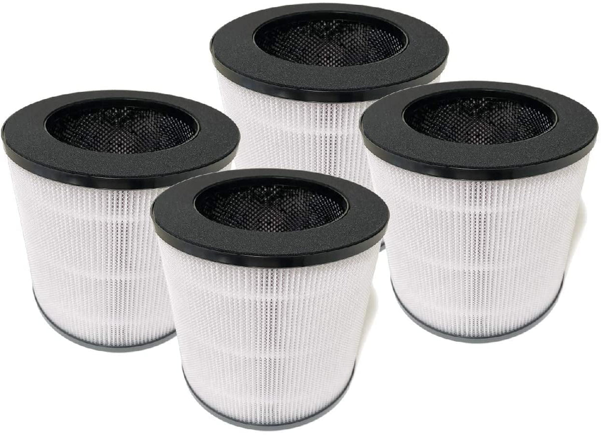 True HEPA Replacement Filter Compatible with MA-14 Air Purifier MA-14R MA-14R-B1 MA-14R-W1. 4 Packs