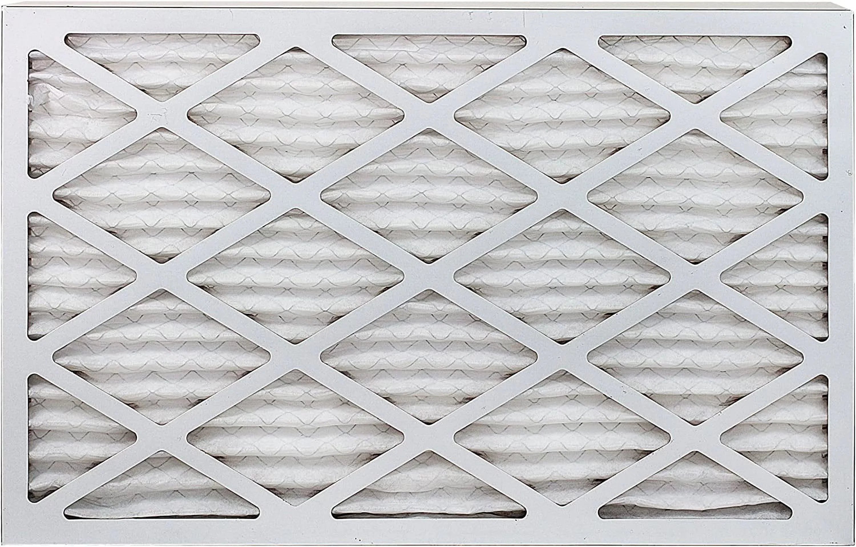 Filterbuy 8x24x1 MERV 8 Pleated HVAC AC Furnace Air Filters (3-Pack)