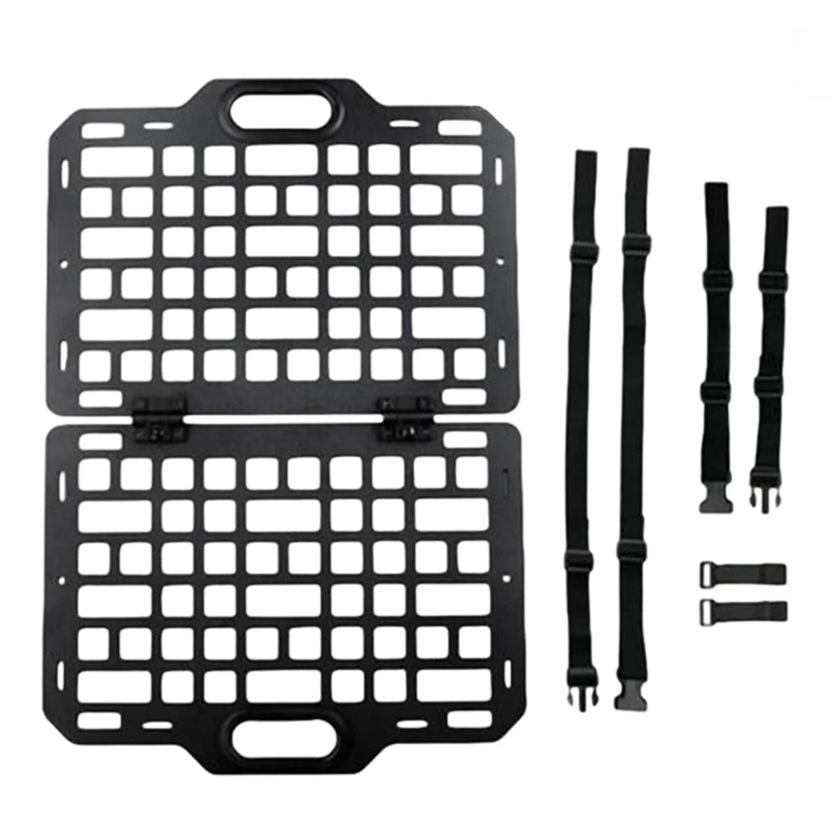 BAOSITY Auto Seat Back Organizer Modular Storage Molle Panel Car Seatback Hanging PLatitudee Auto Seat Panel for Automotive Truck Parts