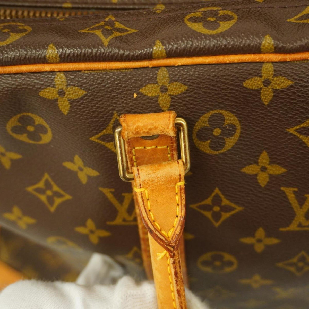 Pre-Owned Louis Vuitton Boston Bag Monogram Sirius 50 M41406 Brown Men's Women's (Good)