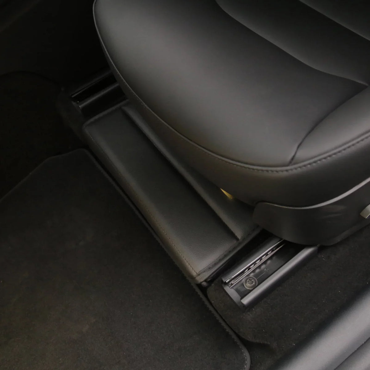 OWSOO Under Seats Storage Box Auto Modification Parts Vehicle Storage Box Folding Storage Box Car Modification Interior Accessories Compatible With Model Y