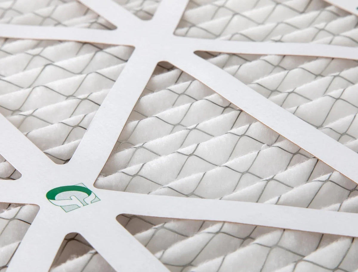 14x20x1 MERV 10 Pleated HVAC Air Filters by Glasfloss. ( Quantity 5 ) Exact Size: 13-1/2 x 19-1/2 x 7/8