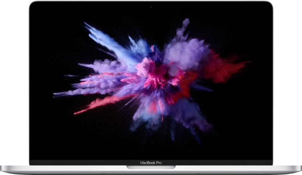 MacBook Pro 13-inch (i5 1.4GHz, 128GB SSD) (Mid 2019, MUHQ2LL/A) - Silver Bundle with Black Zipper Sleeve + Laptop Starter Kit + Cleaning Kit (Refurbished)