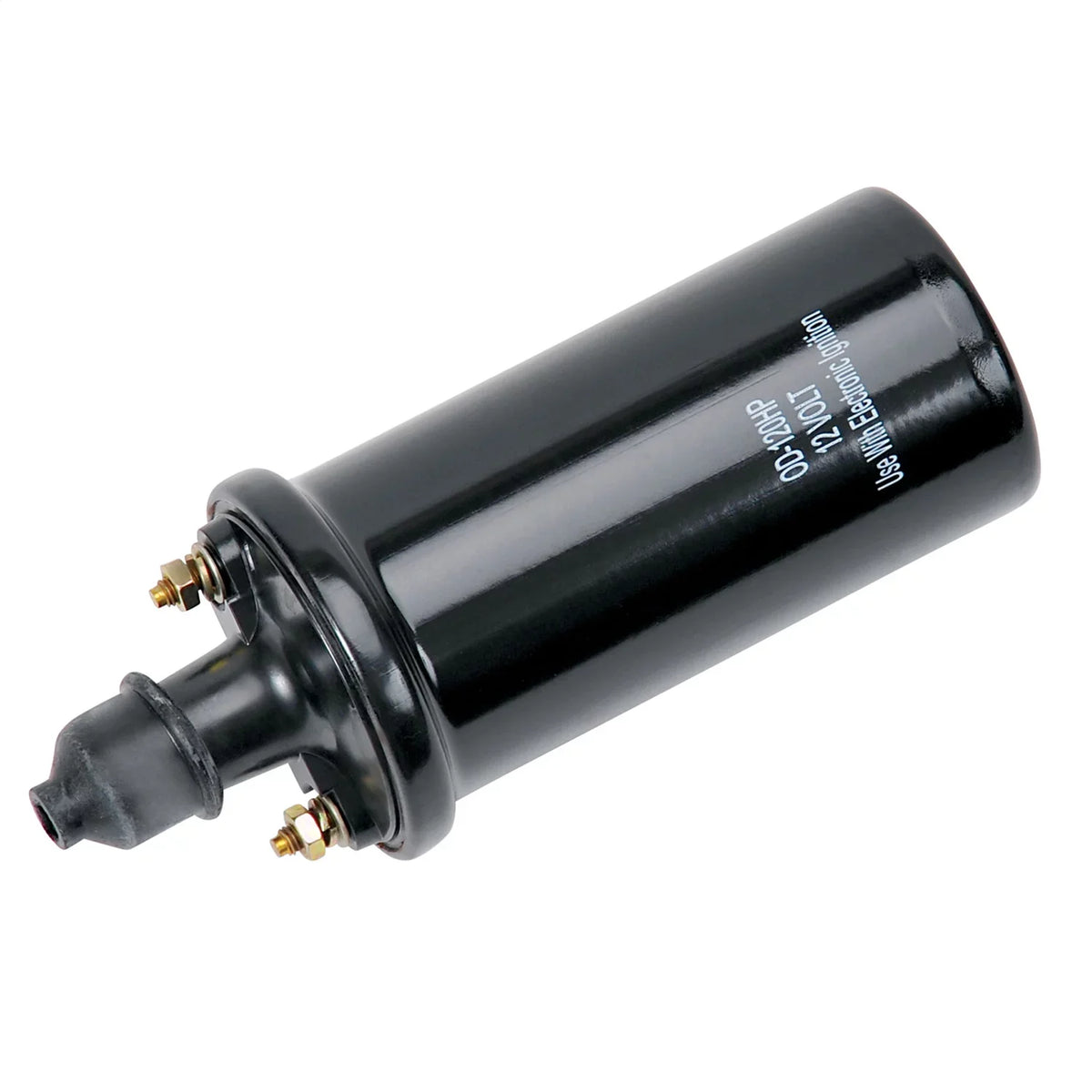 Edelbrock Ignition Coil Assembly #22746 0.70 Ohms Primary Resistance, Oil-Filled Type