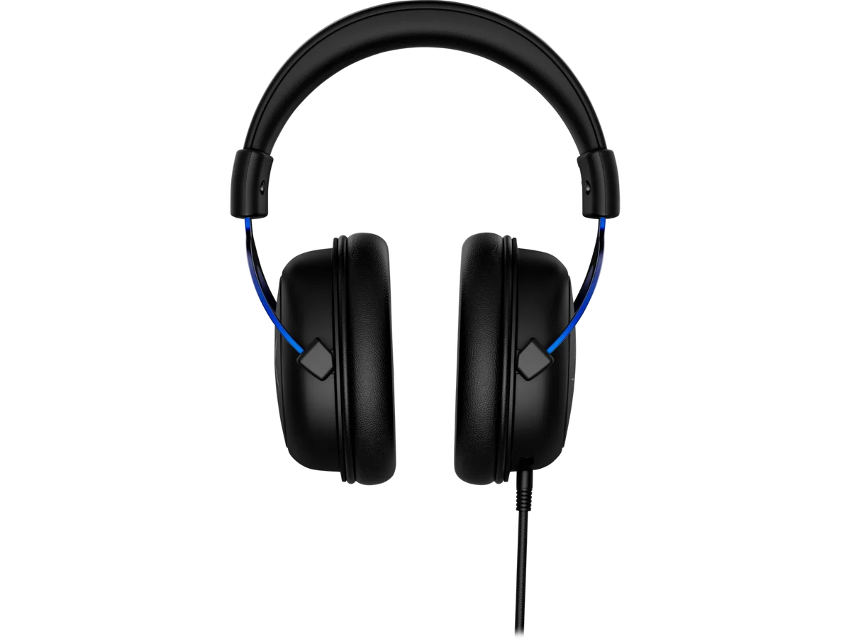 HyperX Cloud - Gaming Headset (Black-Blue) - PS5-PS4