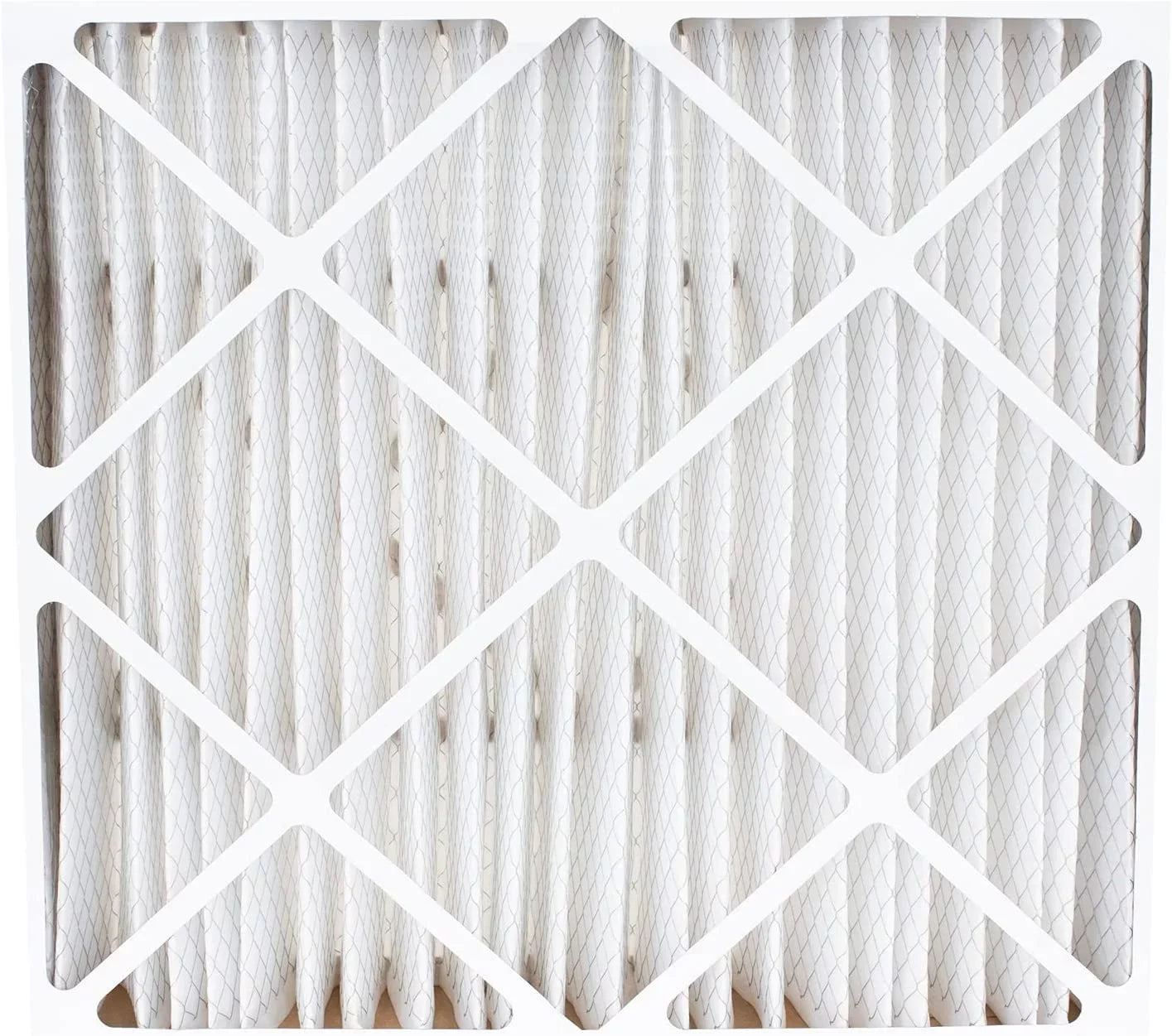 Filterbuy 20x22x5 MERV 13 Pleated HVAC AC Furnace Air Filters for Amana, Goodman, and Nordyne (2-Pack)