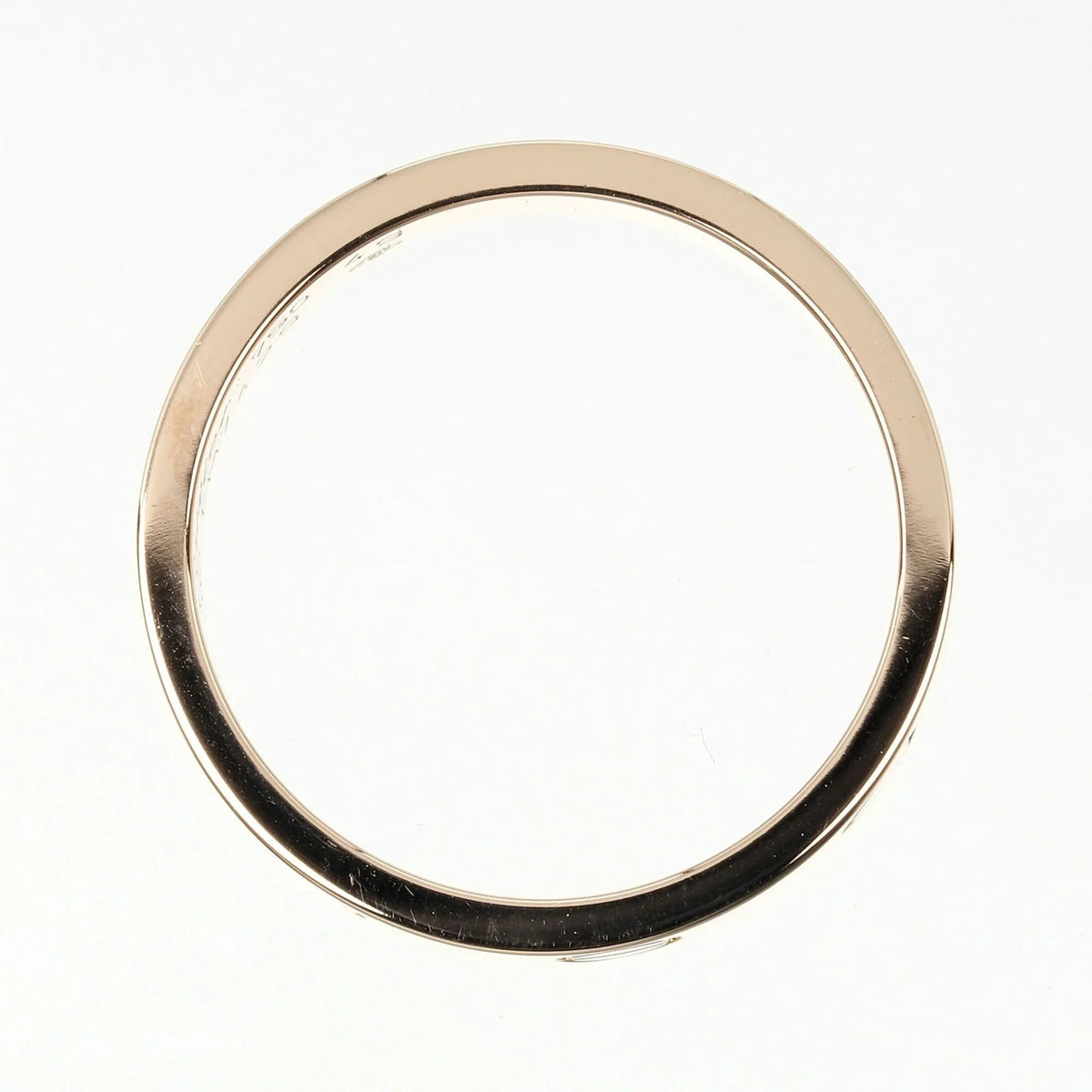 Pre-Owned Cartier Love Wedding Ring Size 9, K18 PG Pink Gold, Approx. 3.6g I132124020 (Good)