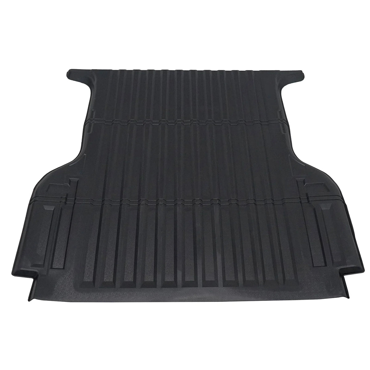 Ikon Motorsports Truck Bed Mat Compatible With 2019-2024 Ford Ranger Super Crew Cab 5Ft Short Bed, Black Rear Storage Floor Liner TPE Cargo Guard All Weather 3D Heavy Duty Trunk Flooring Protector