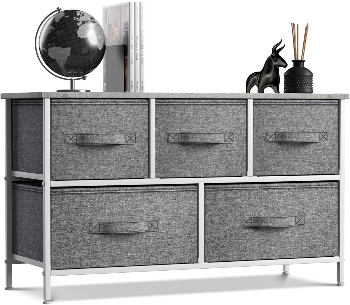 Storage Cube Dresser - Grey