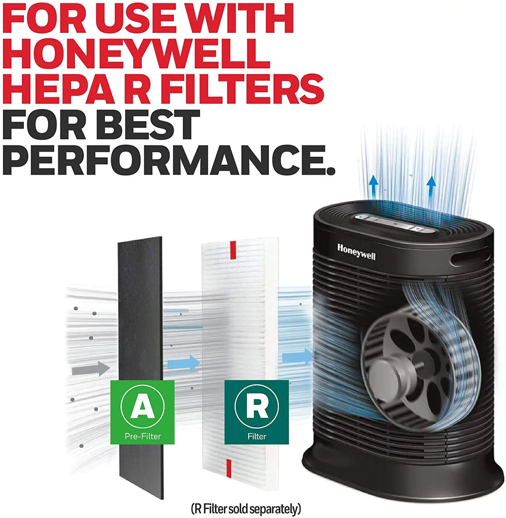 Honeywell HRF-A300 Pre-Cut Carbon Pre-filter for Air Purifiers A5300 & A300, 4-Pk. - Quantity 12