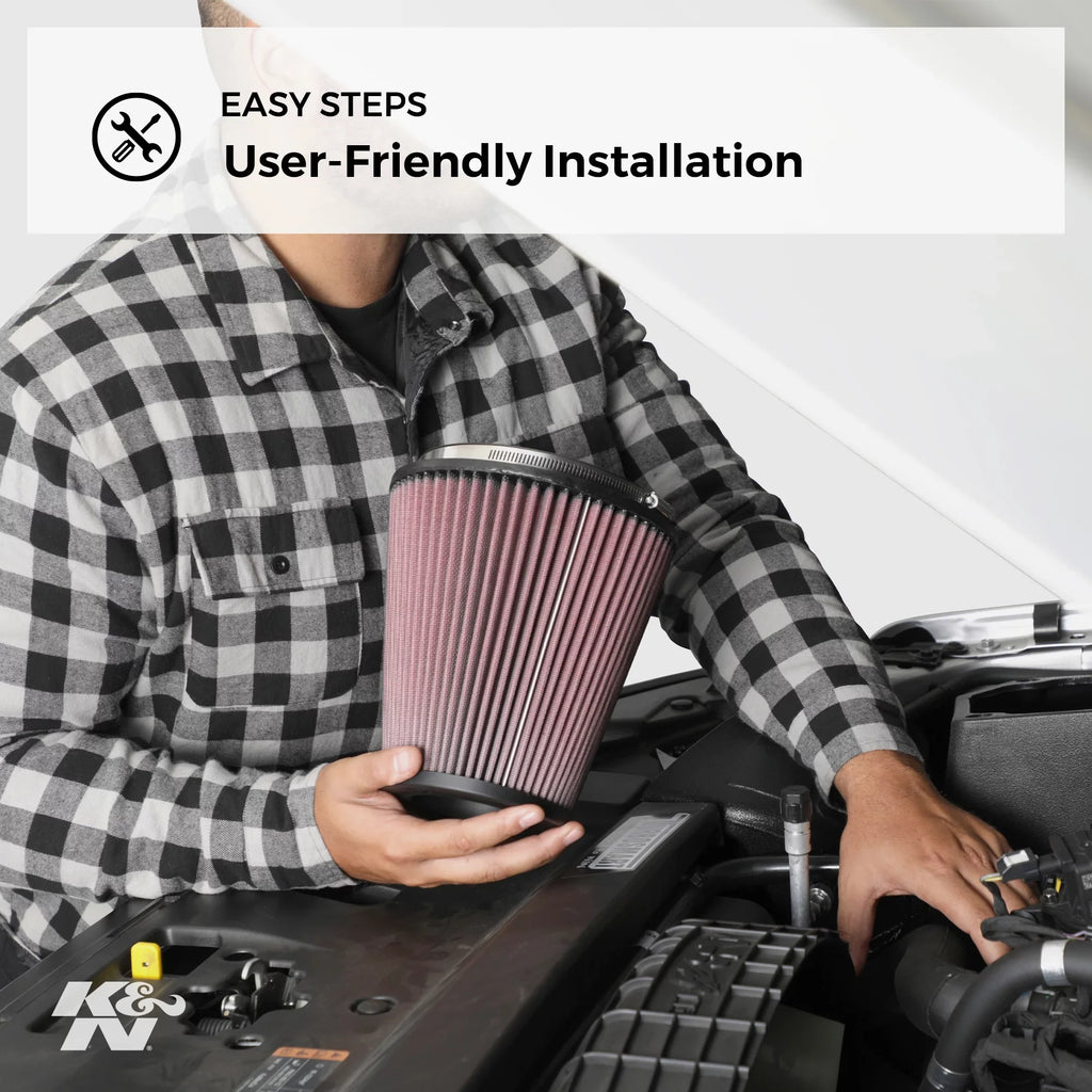 K&N Engine Air Filter: High Performance, Premium, Washable, Industrial Replacement Filter, Heavy Duty: E-3034 Fits select: 2005-2006 TOYOTA TUNDRA, 2005-2006 TOYOTA SEQUOIA