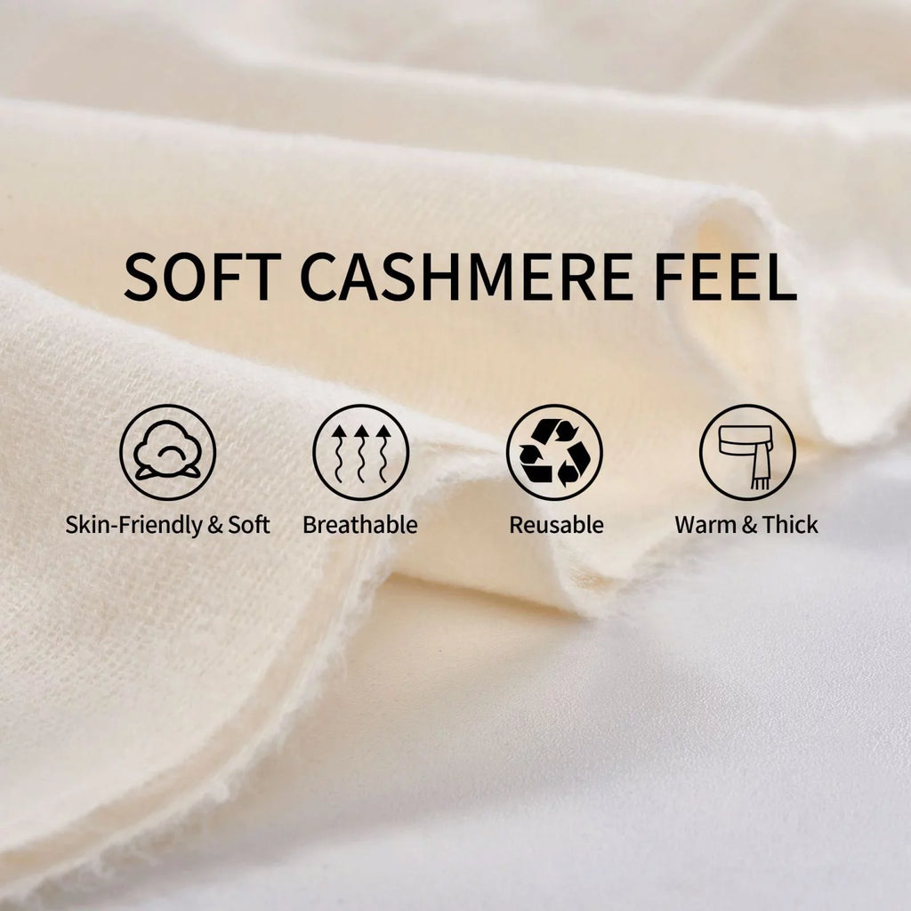 Bingfone Soft Cashmere Feel Scarf For Women Elegant Art Print Winter Warm Scarves Large Shawl Wrap Gifts- Happy St. Patrick's Day5