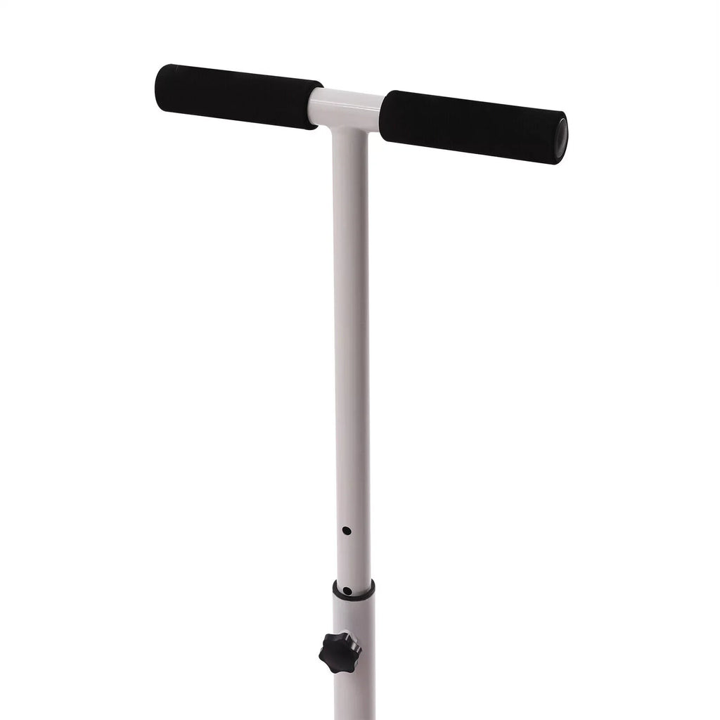 Fichiouy 100kg Pelvic Floor Muscle Fitness Training Equip Hip Trainer with Adjustable Rods Training Device Purple for Home Gym
