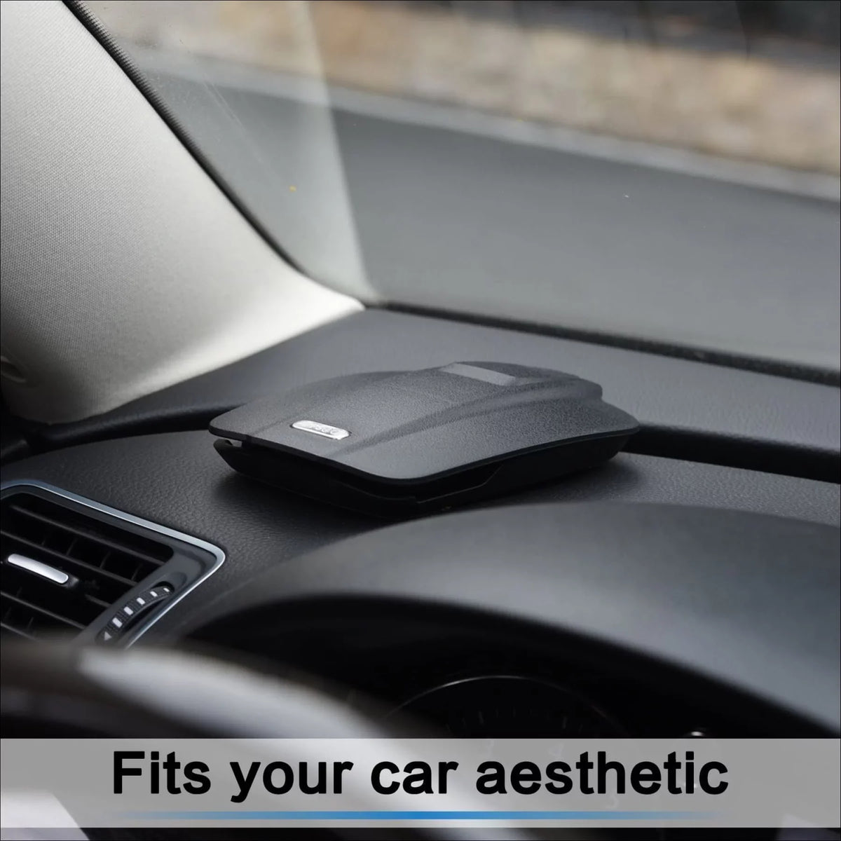 GPS Dash Mount Matte Black Dock for Garmin Nuvi Drive Dezl Drivesmart, Tomtom, Magellan Roadmate, Rand McNally, Navman, Cell Phone - Car Adhesive Non-Slip Dashboard Replacement Holder for Satnav