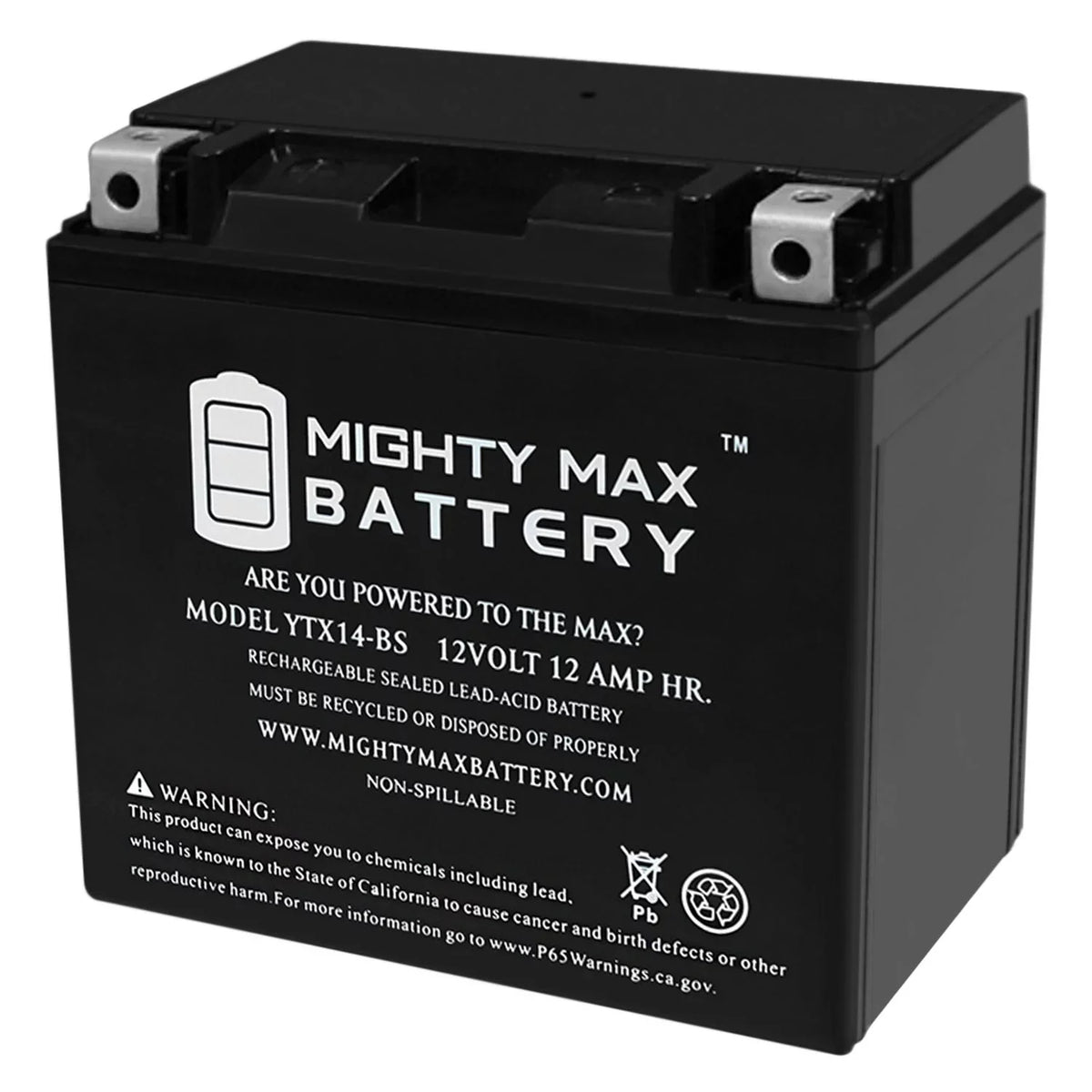 YTX14-BS Replacement Battery For KAWASAKI ZRX1100 (1999-2000)