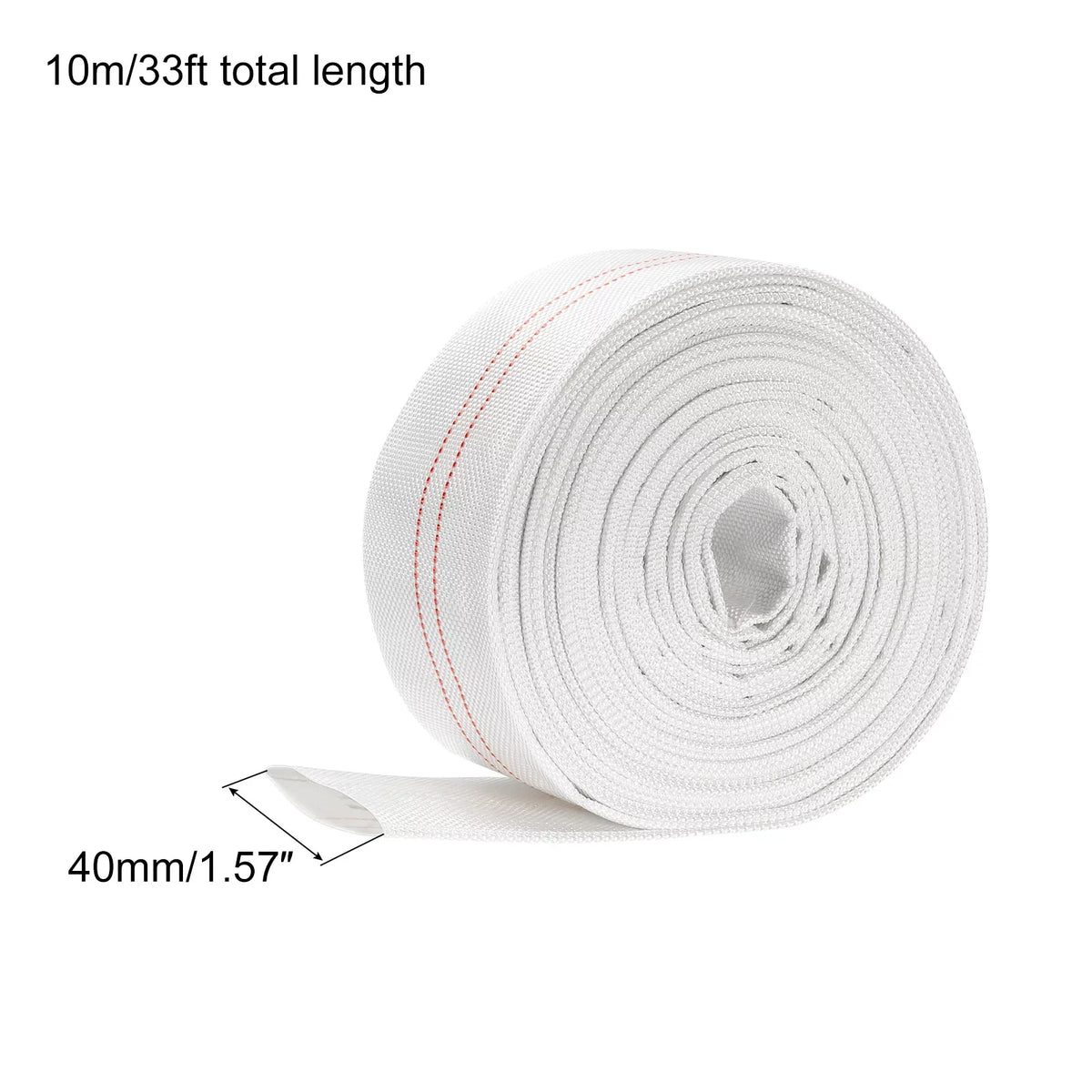 Lightweight Backwash Hose Lay FLatitude Reinforced Discharge PVC Hose 40mm ID 33ft for Swimming Pool