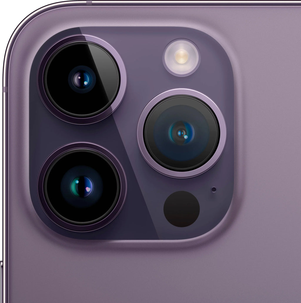 Pre-Owned  iPhone 14 Pro Max 256GB Deep Purple (AT&T) MQ8W3LL/A (Refurbished: Good)