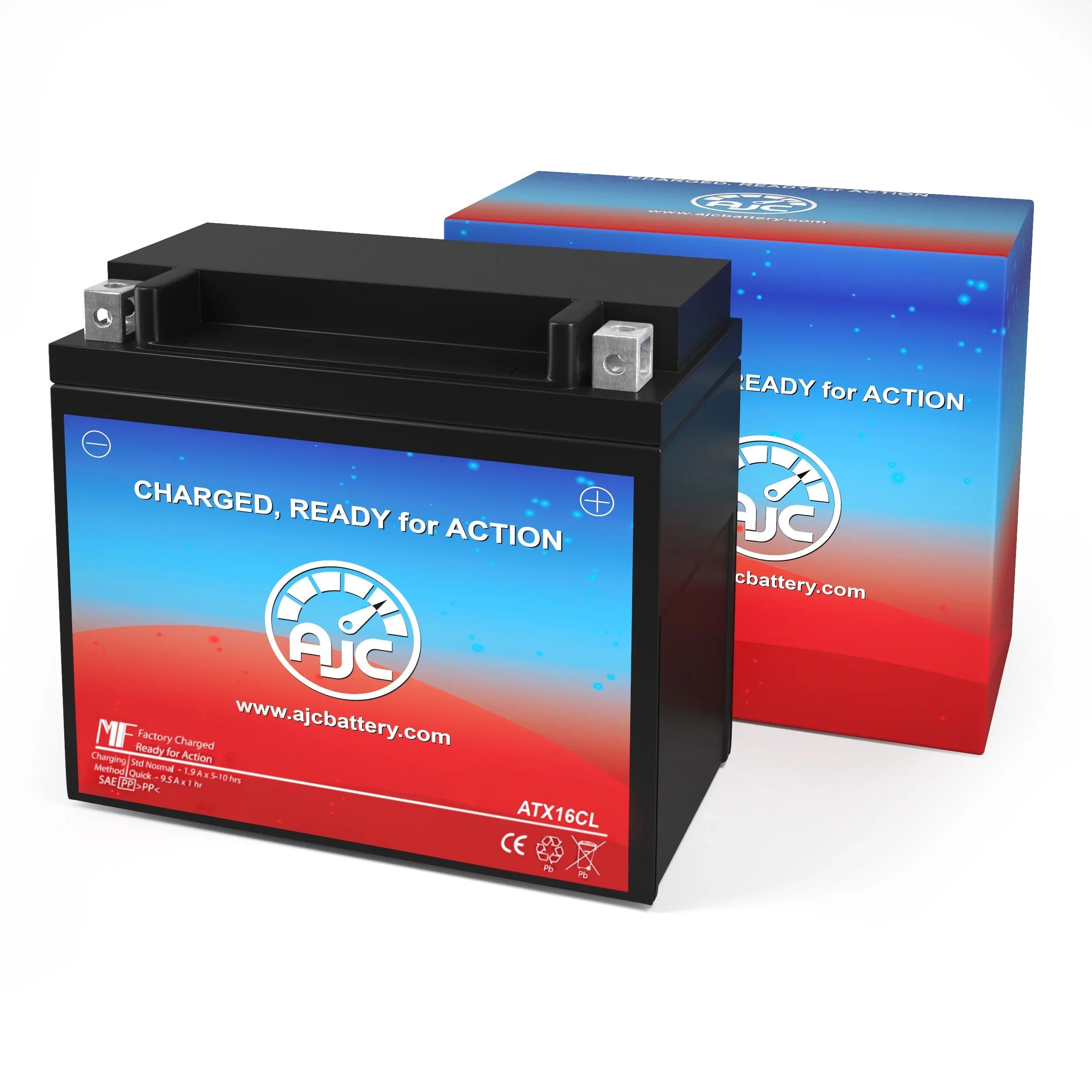 AJC Battery Compatible with Polaris MSX 150 Turbo 750 750CC Personal Watercraft Replacement Battery (2003-2004)