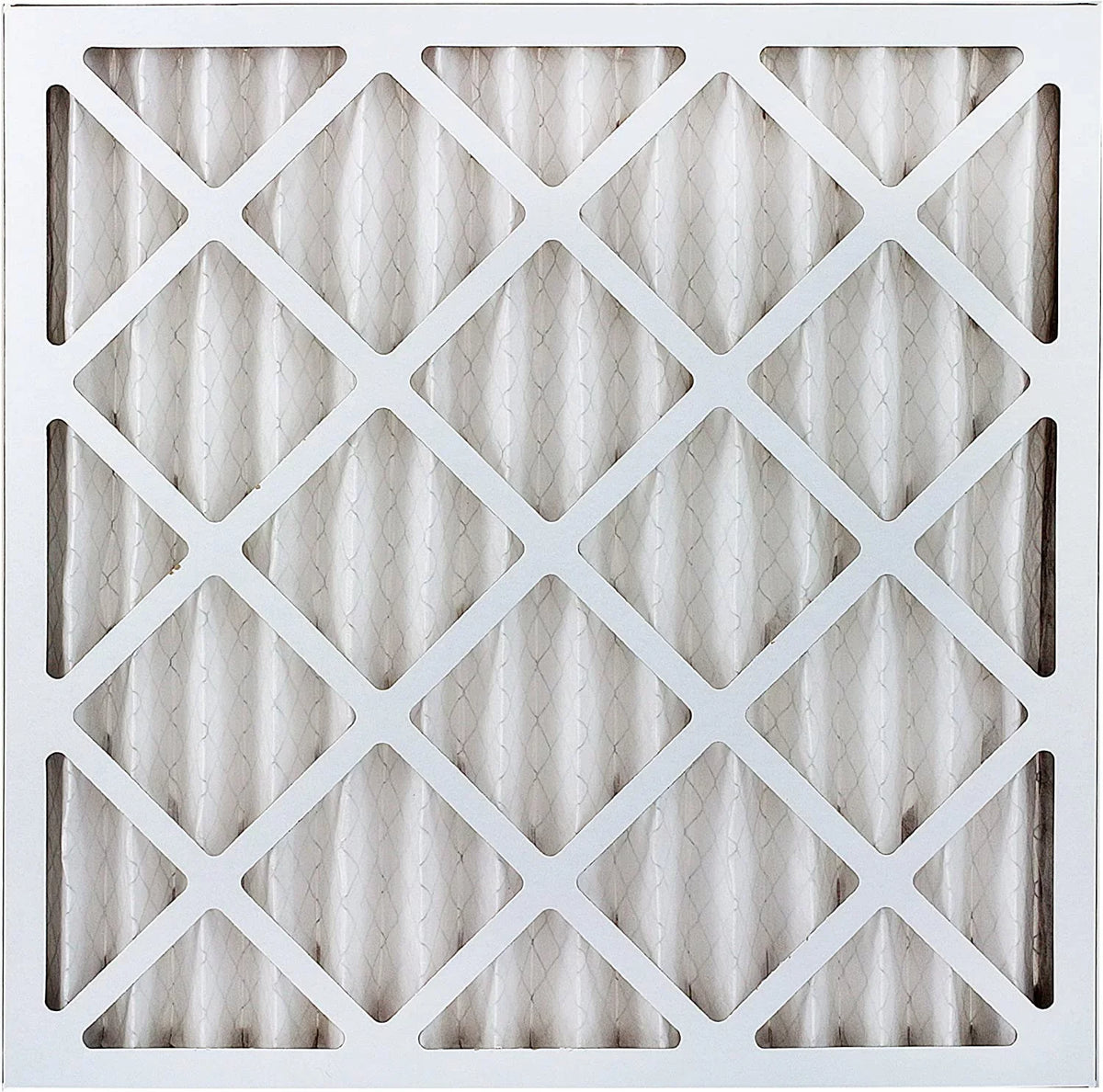 Filterbuy 25x25x4 MERV 13 Pleated HVAC AC Furnace Air Filters (5-Pack)