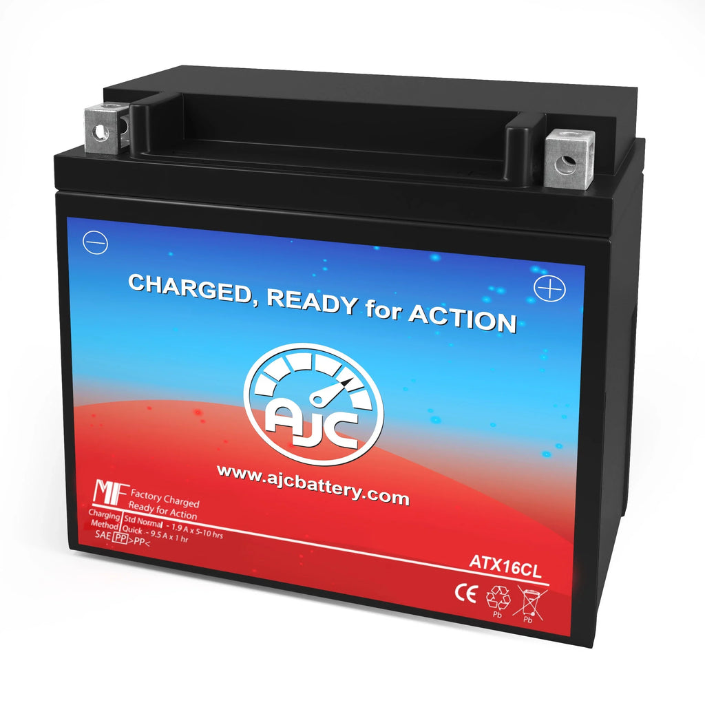 AJC Battery Compatible with Polaris MSX 150 Turbo 750 750CC Personal Watercraft Replacement Battery (2003-2004)