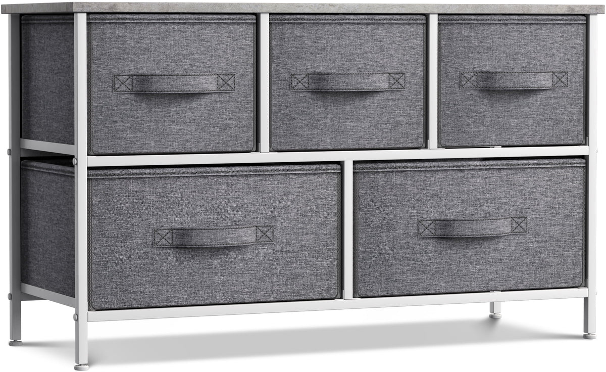 Storage Cube Dresser - Grey