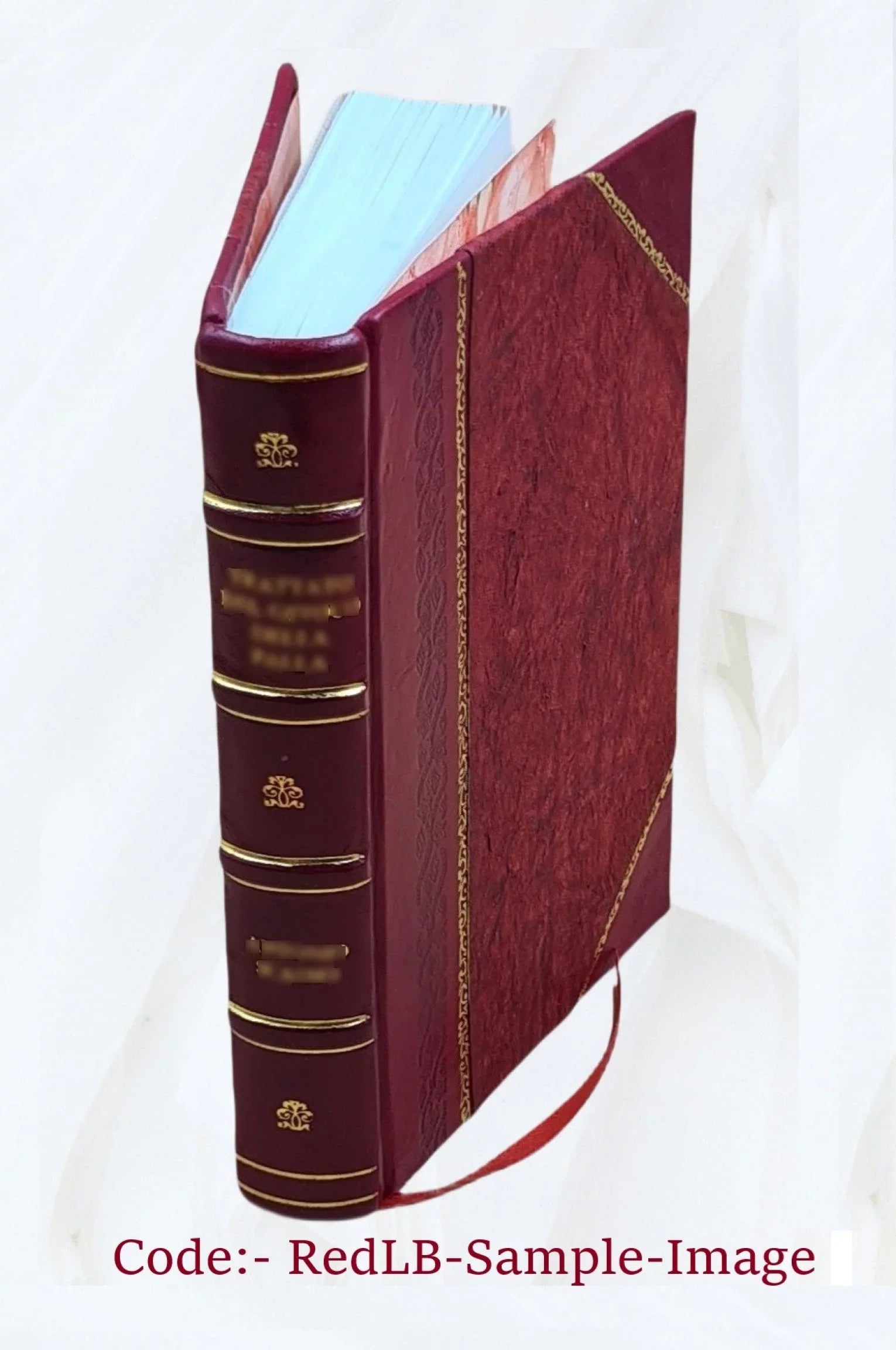 The various contrivances by which orchids are fertilized by insects. By Charles Darwin. 1877 [Leather Bound]