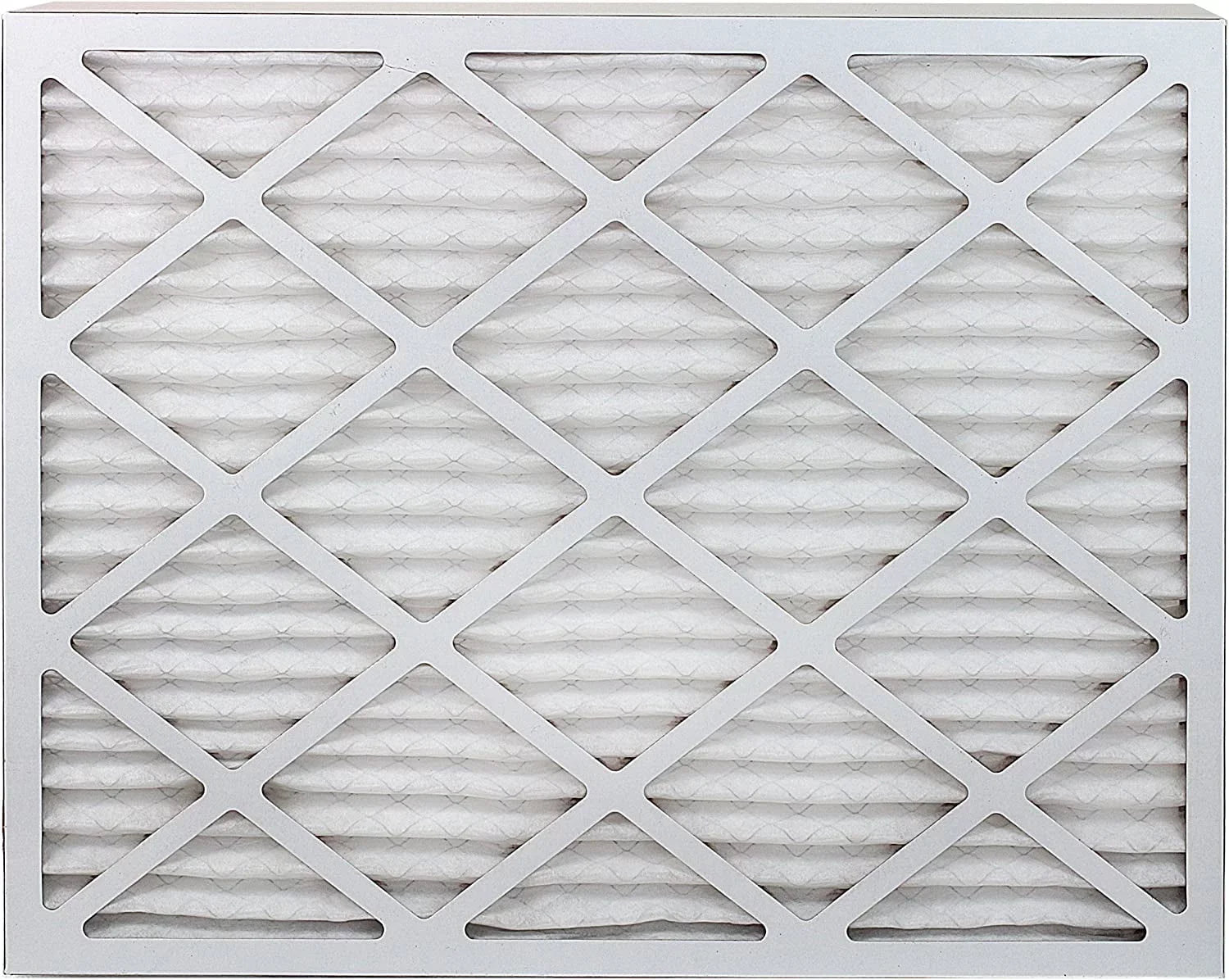 Filterbuy 24x25x1 MERV 8 Pleated HVAC AC Furnace Air Filters (4-Pack)