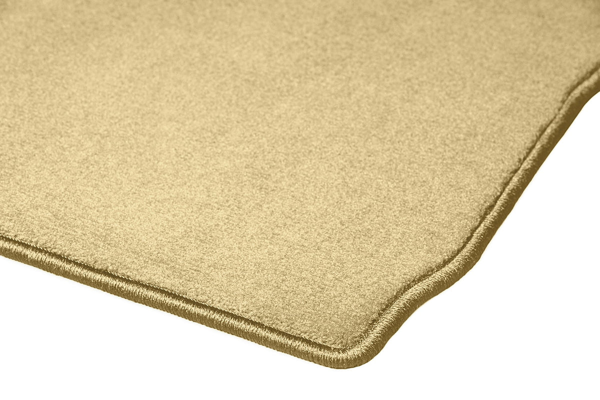 GGBAILEY Ford Explorer Beige Classic Carpet Car Mats / Floor Mats, Custom Fit for 2015, 2016, 2017, 2018, 2019 – Small Trunk / Cargo Car Mat