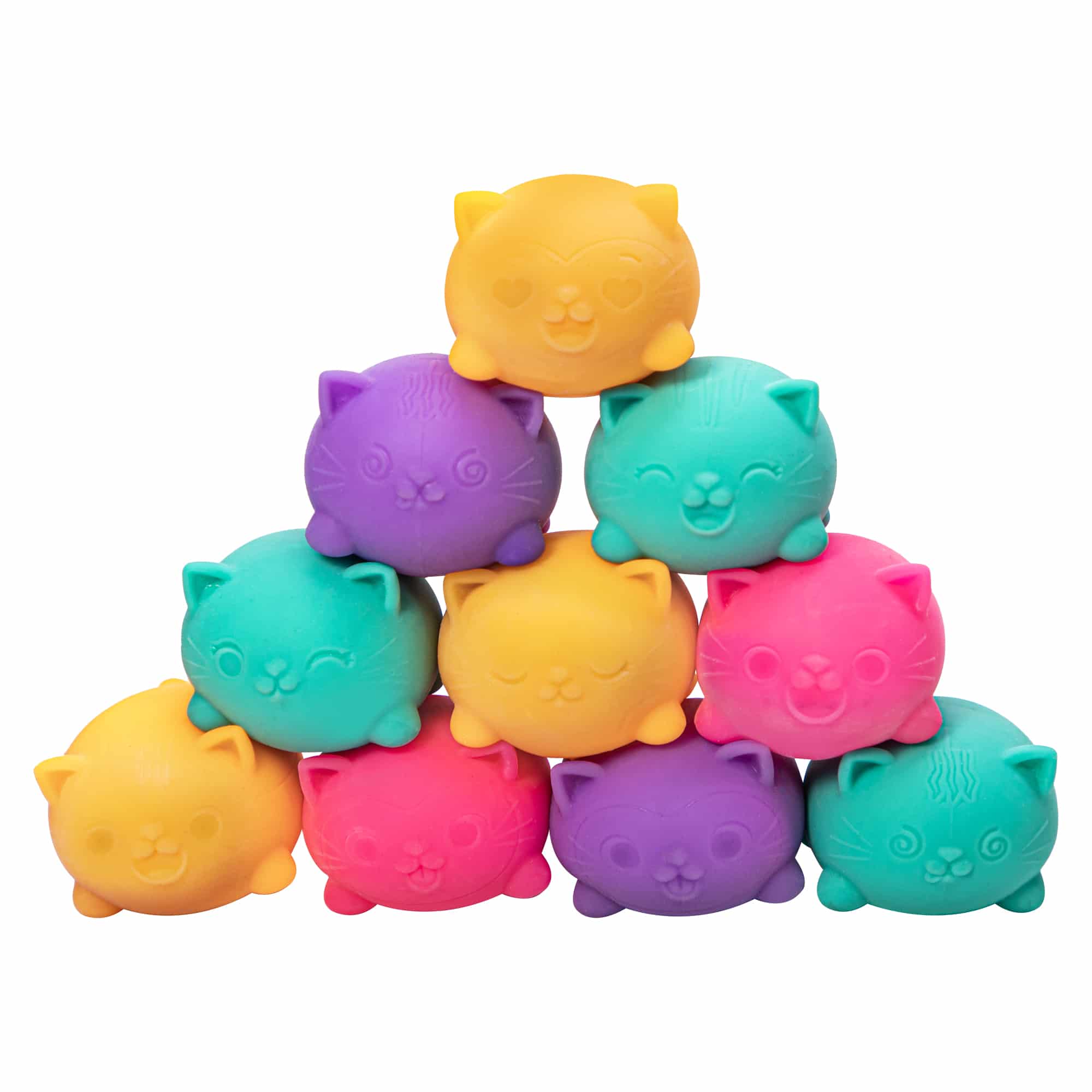 Teenie NeeDoh Cool Cats | Select Linen Bloom