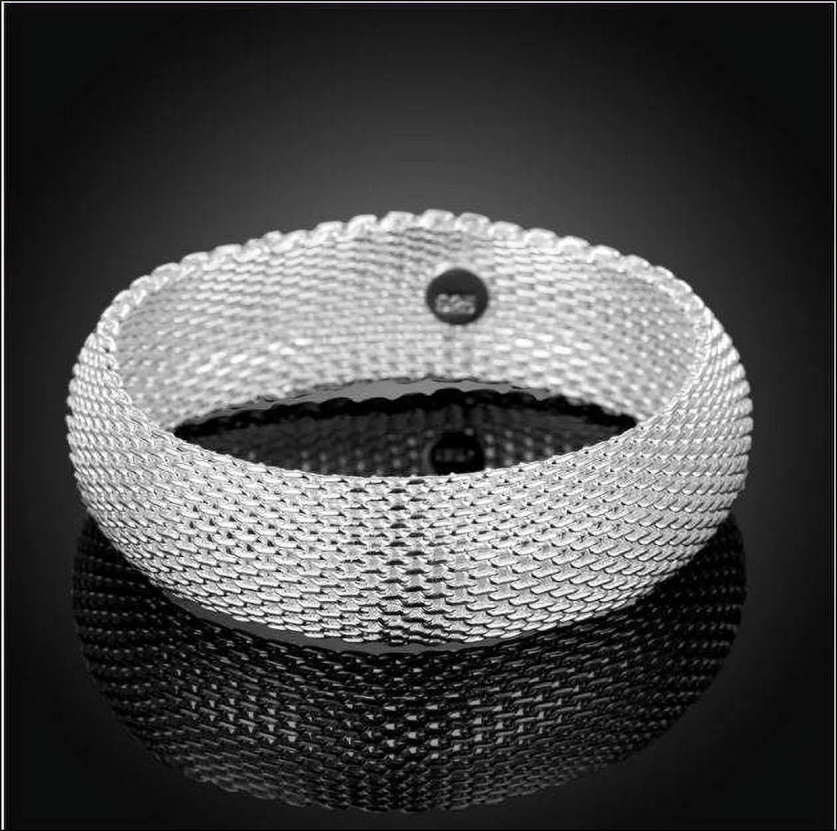 Sterling silver mesh Bracelet handcrafted very popular style