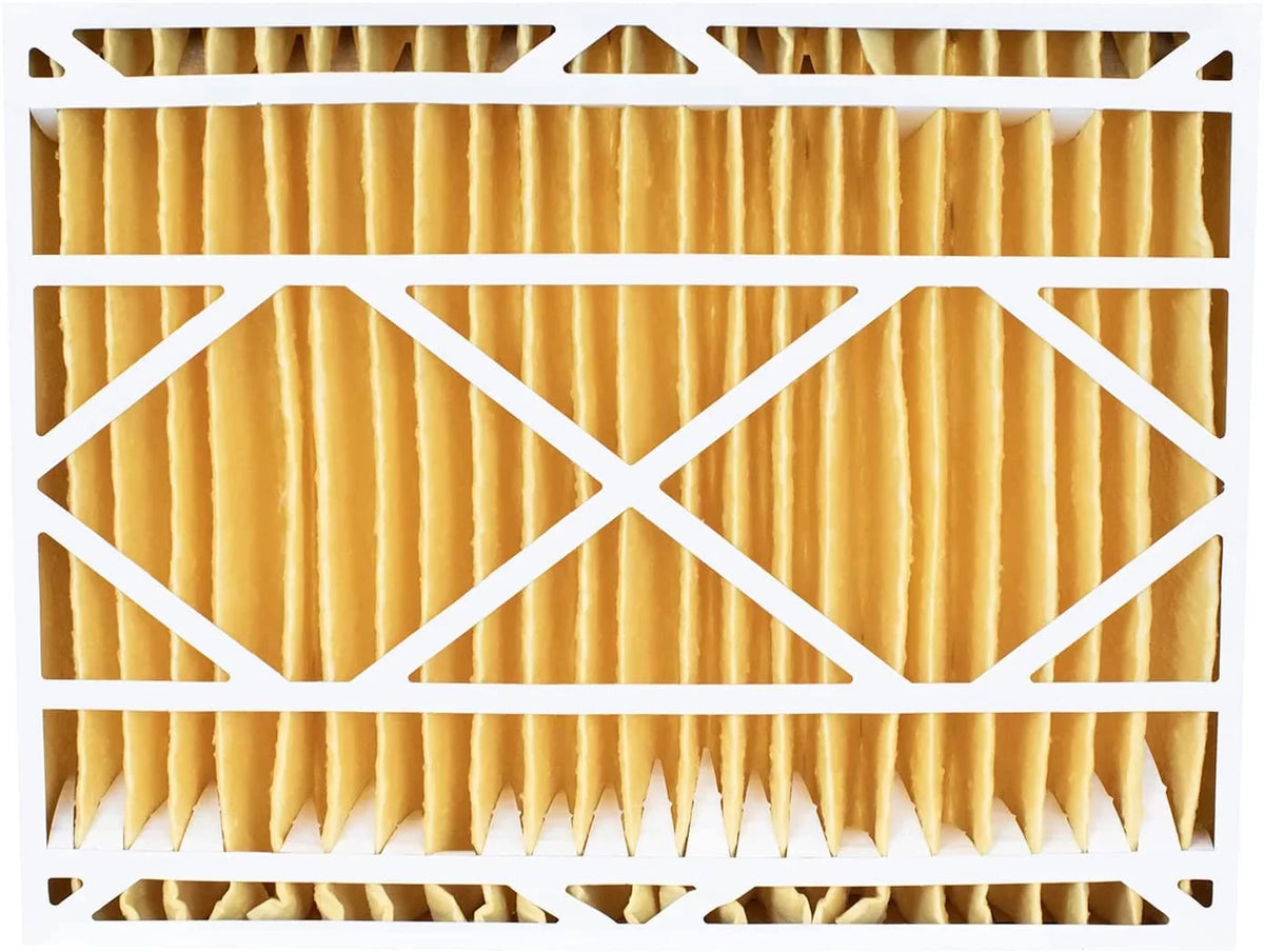 Filterbuy 20x25.25x3.5 MERV 11 Pleated HVAC AC Furnace Air Filters for Aprilaire Space-Gard 102/2120 (4-Pack)