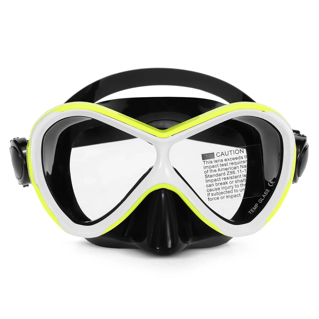 Apexeon Kids Professional Swimming Goggles with  Snorkel Tube Set - Fog Resistant Goggles for Snorkelers - Ideal for Kids' Water Excursions