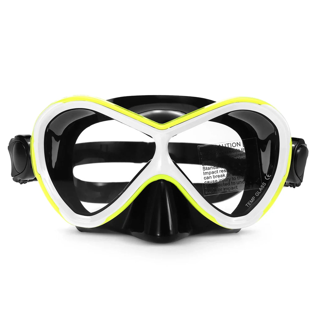 Apexeon Kids Professional Swimming Goggles with  Snorkel Tube Set - Fog Resistant Goggles for Snorkelers - Ideal for Kids' Water Excursions
