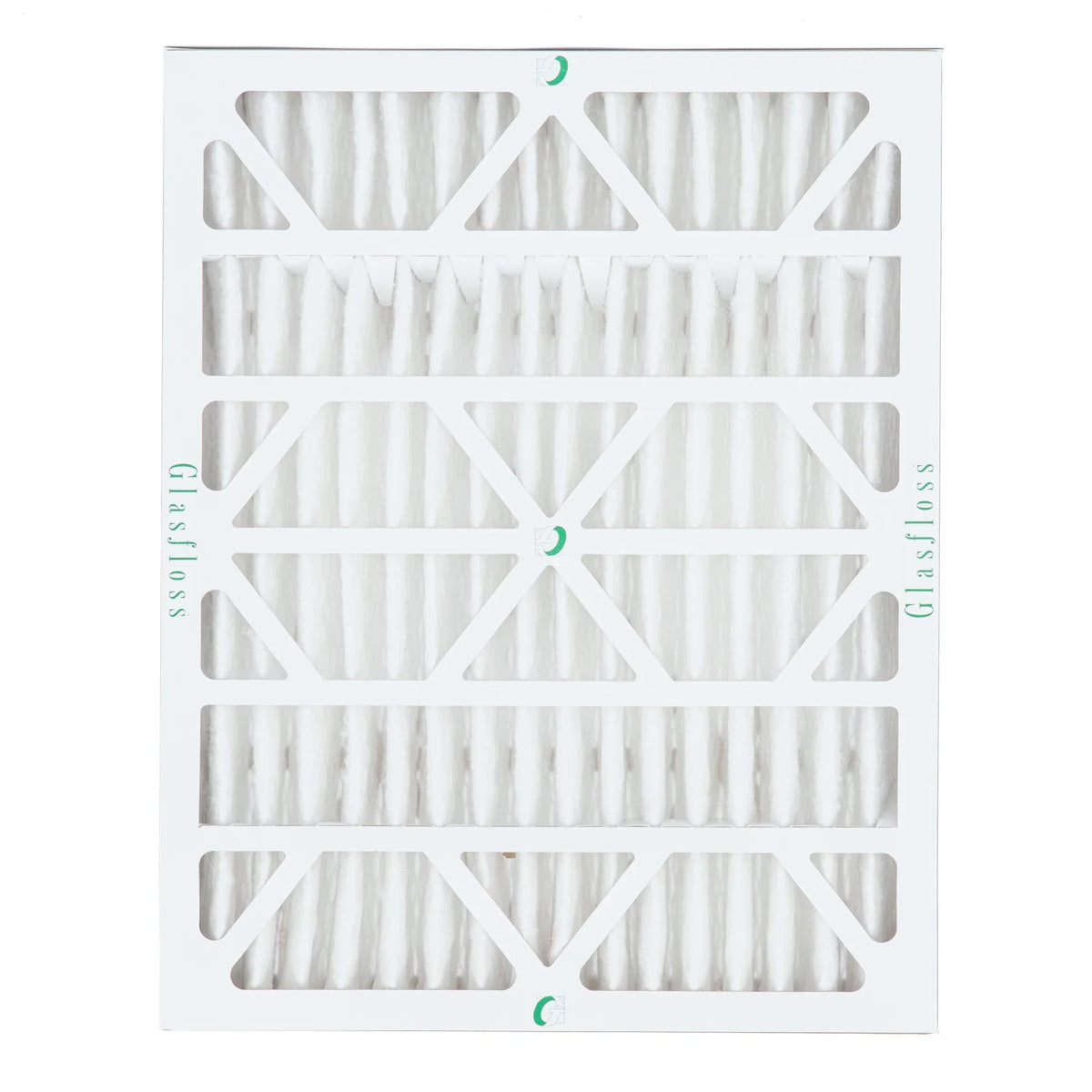 6 Pack of 20x24x4 MERV 10 Pleated 4" Inch Air Filters by Glasfloss. Actual Size: 19-3/8 x 23-3/8 x 3-3/4