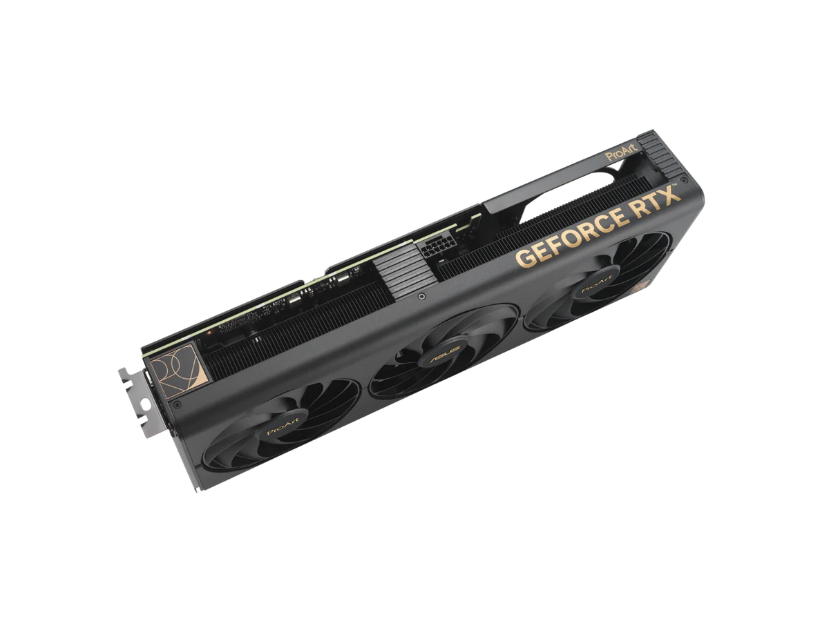 ASUS ProArt GeForce RTX 4070 SUPER OC Edition Graphics Card (PCIe 4.0, 12GB GDDR6X, DLSS 3, HDMI 2.1a, DisplayPort 1.4a) PROART-RTX4070S-O12G