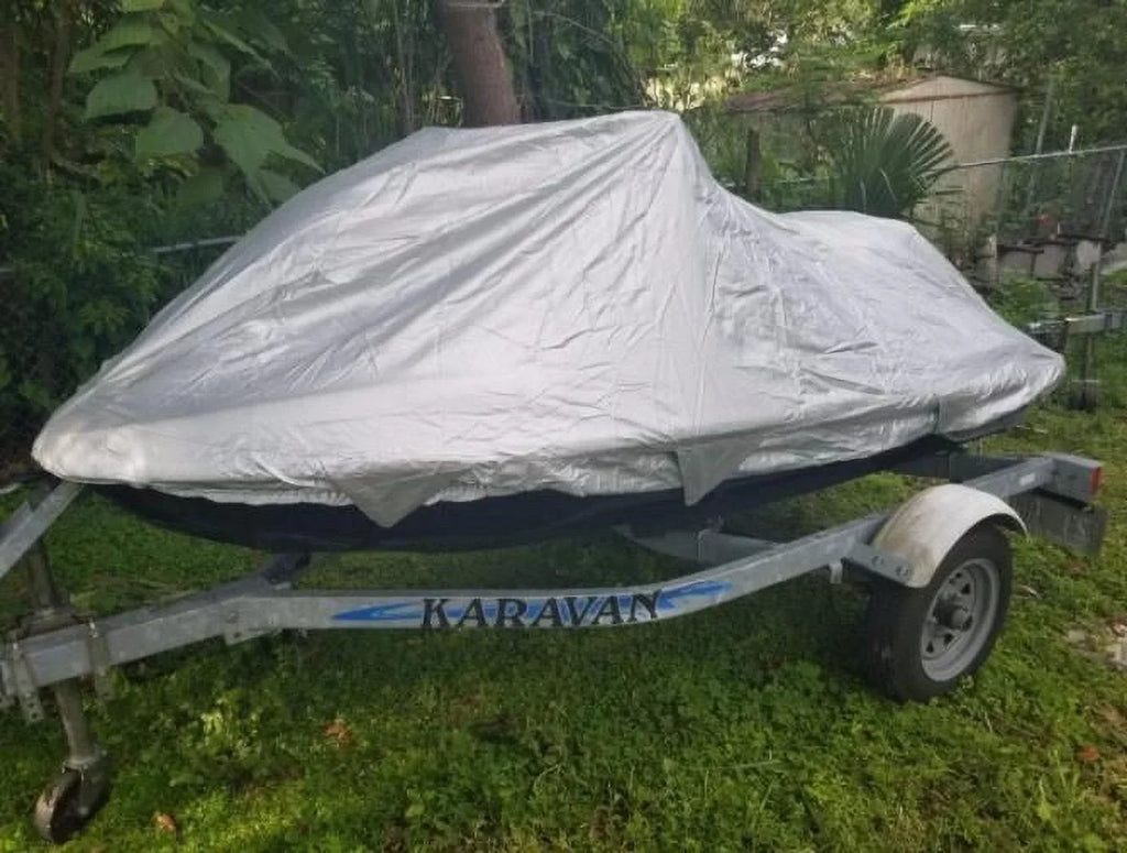 UV Reflective, Travel, Storage and Mooring Watercraft PWC Jet Ski Cover for Sea Doo Bombardier RXT 215 2010 2011