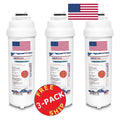 AFC Brand , Water Filter , Model # AFC-EWH-3000 , Compatible with LMABFDWSLK - 3 Filters - Made in U.S.A.