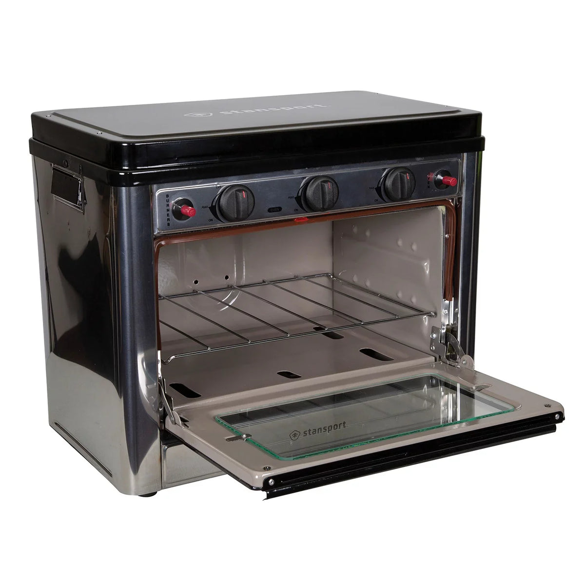 Stansport Propane Outdoor Camp Oven and 2 Burner Range