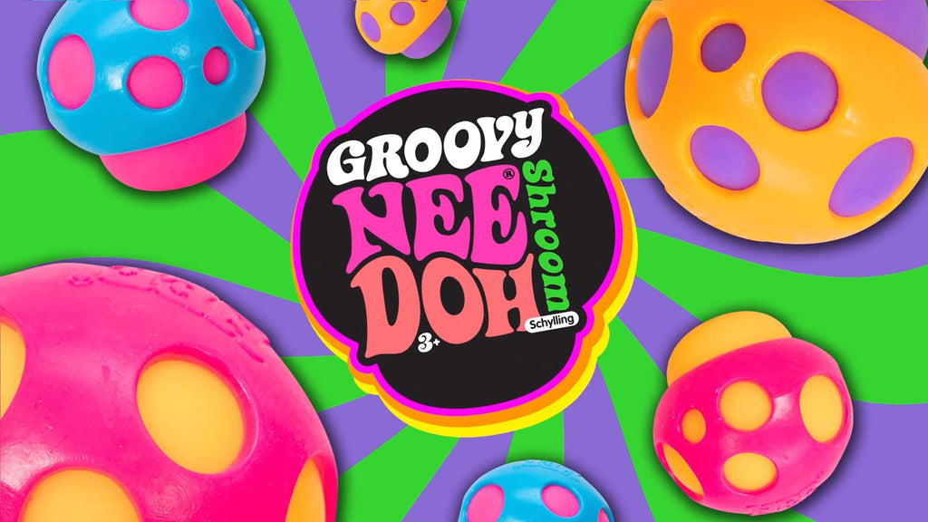 NeeDoh Groovy Shroom | Series Floral Brook